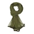 thumbnail image 1 of Uxcell 71"x35" Camouflage Netting Camo Scarf Camo Netting Veil Desert Mesh Scarves for Outdoor Activities Green, 1 of 5