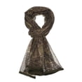 thumbnail image 1 of Uxcell 71"x35" Camouflage Netting Camo Scarf Camo Veil Desert Mesh Scarves for Outdoor Activities Green, 1 of 5