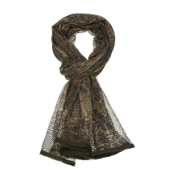 Uxcell 71"x35" Camouflage Netting Camo Scarf Camo Veil Desert Mesh Scarves for Outdoor Activities Green