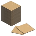 thumbnail image 1 of Uxcell 72Pack 1.2 x 1.2 Inch Mosaic Mirror Tiles, Medium Brown Self-Adhesive Glass Stickers, 1 of 6