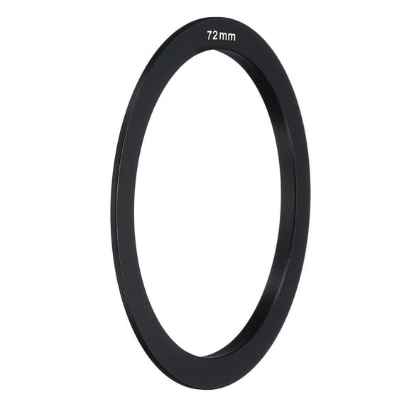 Uxcell 72mm Lens Adapter Ring, 1 Pcs Metal Camera Lens Adapter for P Series Filter DSLR Camera Lenses Accessories, Black