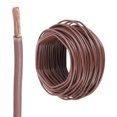 Uxcell 75 Feet Electrical Wire Insulated Stranded Copper 12 AWG Hook Up