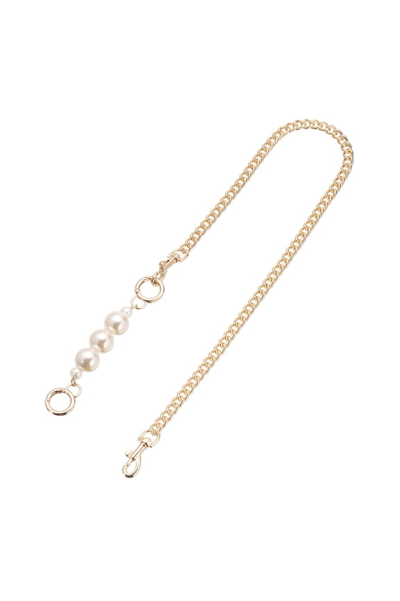 75cm/29.5" Pearl Purse Chain Strap Handbag Replacement Straps Extender, Gold
