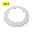 thumbnail image 1 of Uxcell 75mm PP Radiator Escutcheon Water Pipe Cover Decoration White 10 Pack, 1 of 6