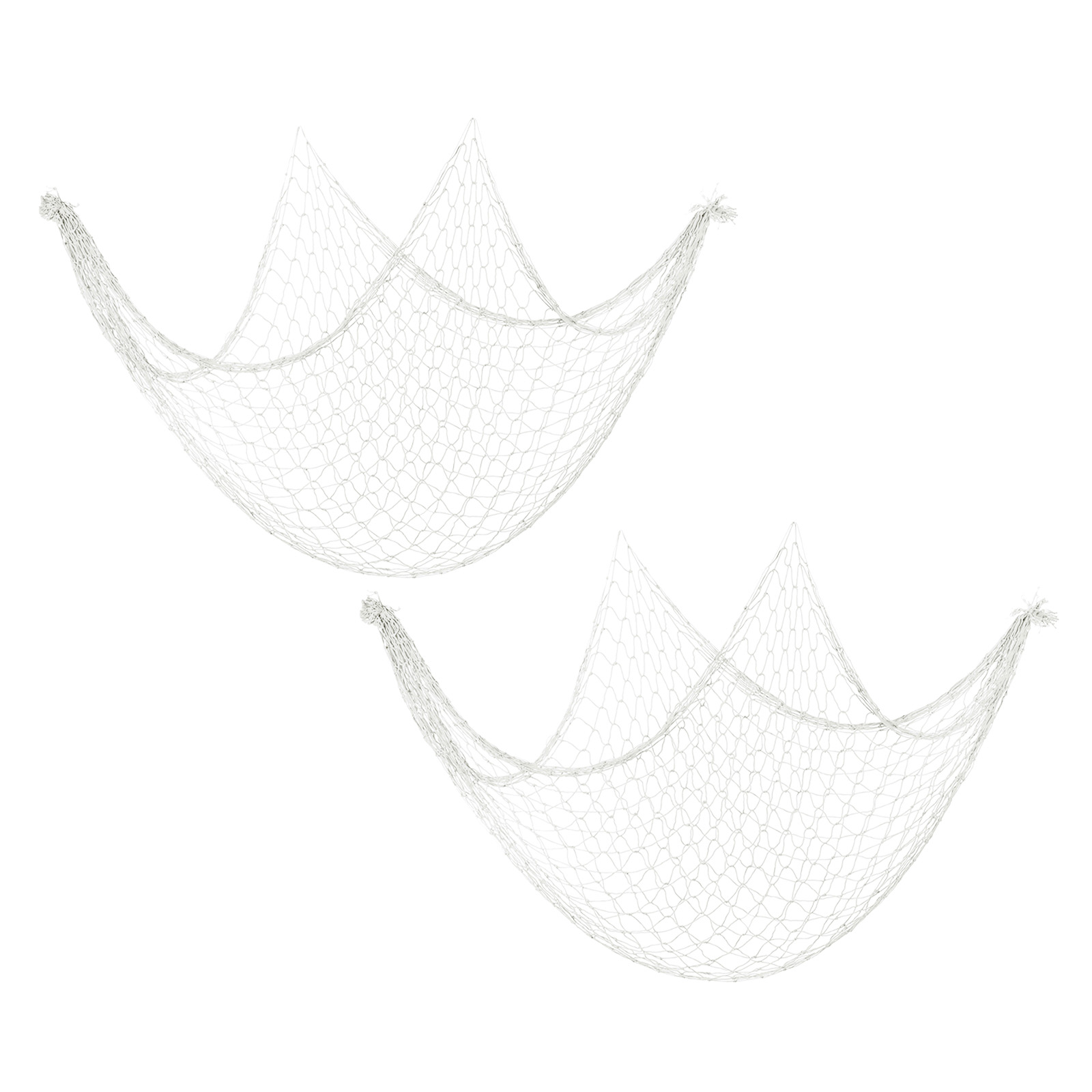 Uxcell 79 x 59 Inch Decorative Fish Net, Fishing Net Wall Hangings ...