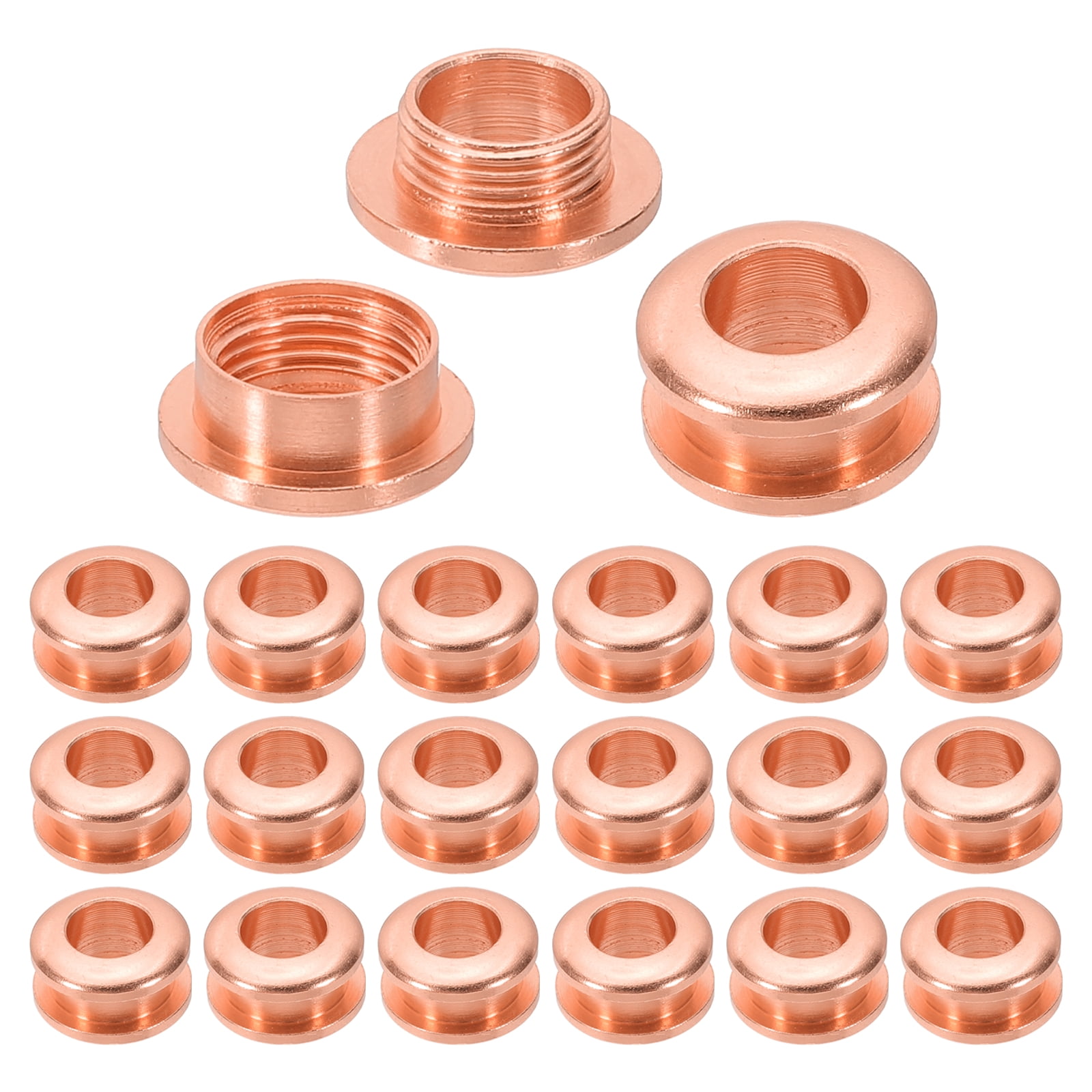 Surface Eyelets Uxcell Grommets Solid Brass Hole Eyelets Bags Garment Shoe Clothes ...