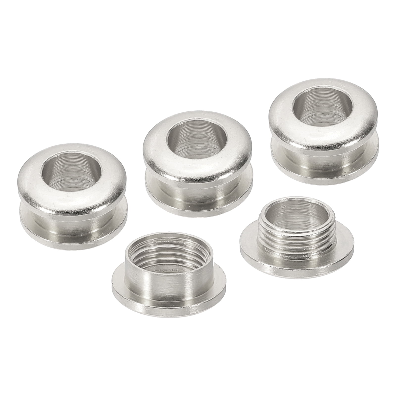 Surface Eyelets Uxcell 7mm(2/7 inch) Solid Brass Hole Eyelets, 4 Pcs Arc Surface Self ...