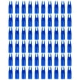 thumbnail image 1 of Uxcell 7mm Archery Arrows Nocks Plastic Glue on Arrow Nock Replacement Blue 60 Pack, 1 of 3
