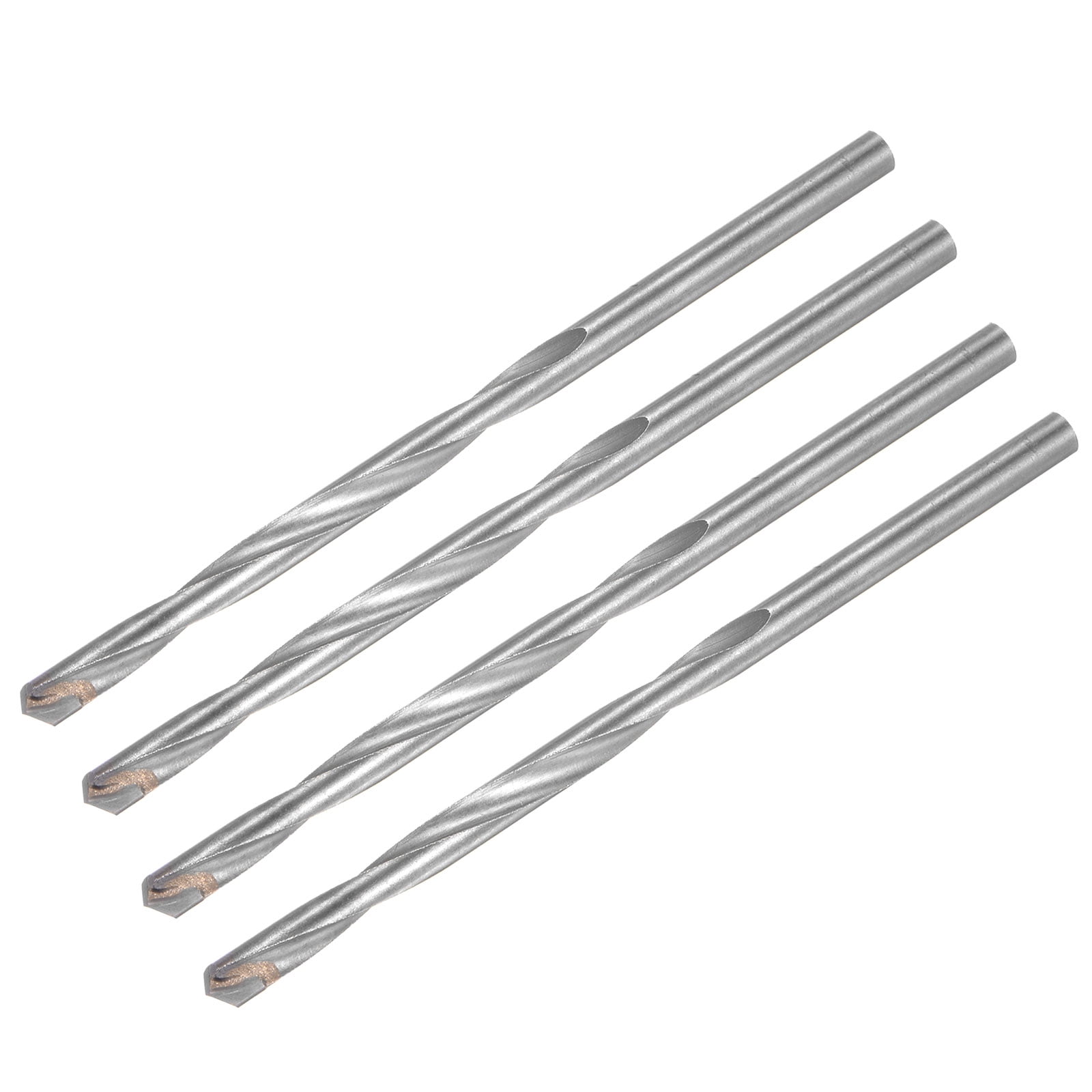 Uxcell 6542 High Speed Steel Straight Shank Twist Jobber Drill Bit Fully Ground Black Oxide Bits 5 6mm Diameter 93mm Total