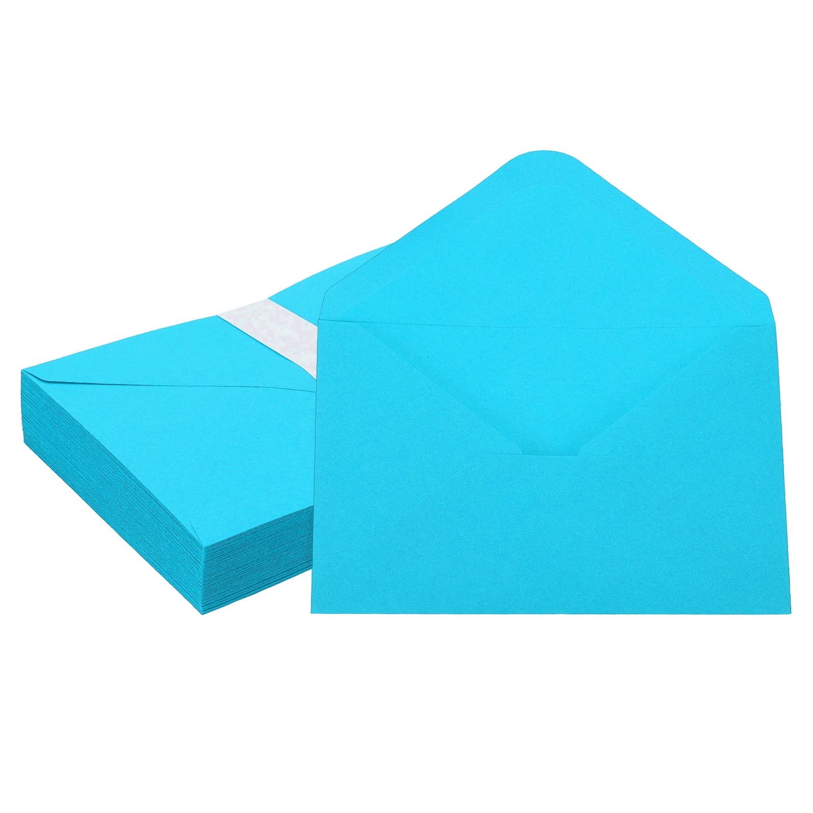 Invitation Envelopes, Greeting Card Envelopes V-Flap Design for Weddings and Special Occasions Lake Blue