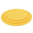 thumbnail image 1 of Uxcell 8" 10" 12" Round Plant Coasters Felt Reversible Pad Mat, Yellow 9in1 Set, 1 of 5