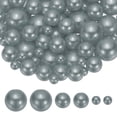 thumbnail image 1 of Uxcell 150 Pcs Faux Pearls Beads Vase Filler Centerpiece Pearls for Party Wedding Table Decor Silver Gray, 1 of 6
