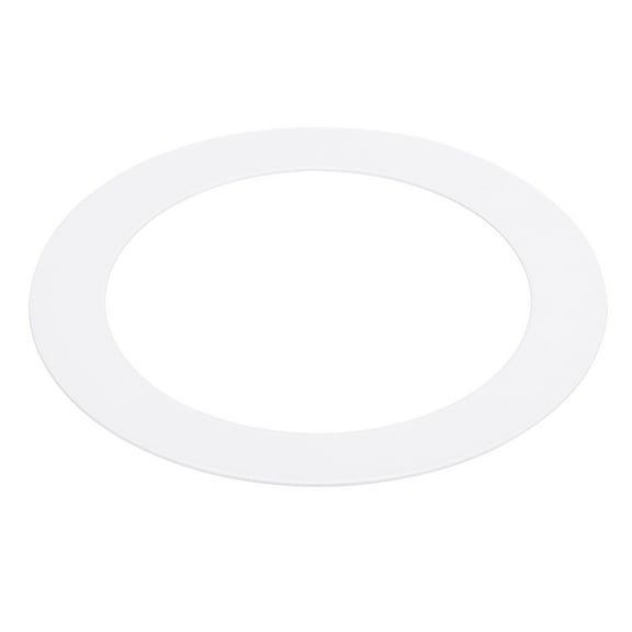 Uxcell 8.27" ID 10.24" OD Goof Rings for Recessed Light, White Goof Metal Trim Ring