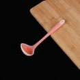 thumbnail image 1 of Uxcell 8.3" Silicone Soup Spoon Ladle Kitchen Serving Utensil for Cooking Baking Coral, 1 of 7