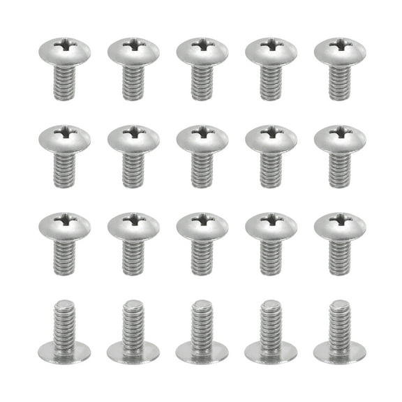Uxcell 8#-32*3/8" Phillips Truss Head Bolts Screws, 20Pcs for Ceiling Fan Blade
