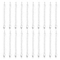thumbnail image 1 of Uxcell 8.5 Inch Necklace Extenders, 20 Pcs Lobster Clasp Bracelet Extender, Silver Tone, 1 of 5