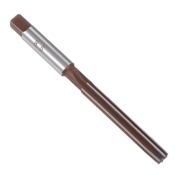 Uxcell 8.5mm Alloy Tool Steel H8 Precision 6 Straight Flutes Milling Cutter Hand Reamer Uncoated