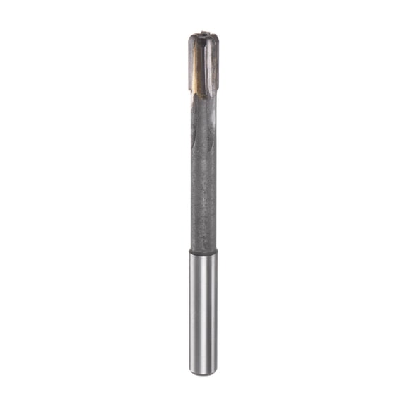 Uxcell 8.5mm H7 C1/K30 Tungsten Carbide Tip Straight Flutes Lathe Machine Chucking Reamer