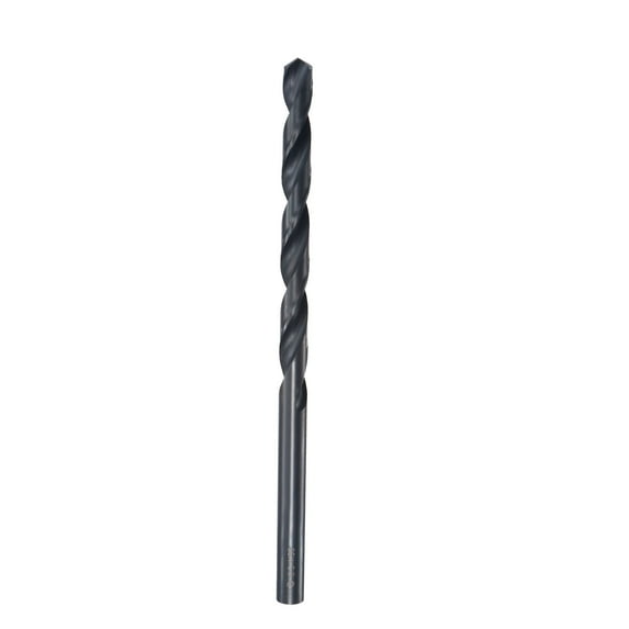 Uxcell 8.5mm High Speed Steel Lengthen Straight Shank Twist Drill Bit Fully Ground Black Oxide
