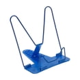 thumbnail image 1 of Uxcell 8.7x6.3" Book Stand, Iron Adjustable Foldable Desktop Book Display Holder, Blue, 1 of 5