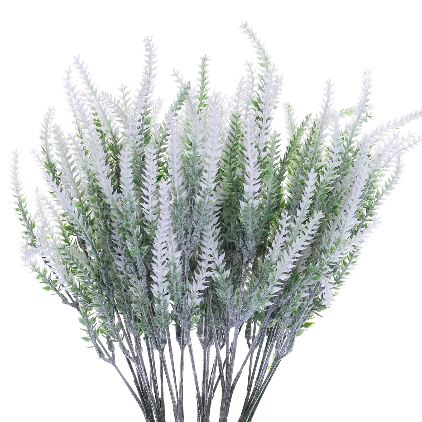 Uxcell 8 Bundles Artificial Lavender Flowers Fake Lavender Flowers