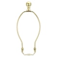 thumbnail image 1 of Uxcell 7.87 inch Lamp Harp Kit with Finial Lamp Shade Holder Gold Tone, 1 Set, 1 of 6