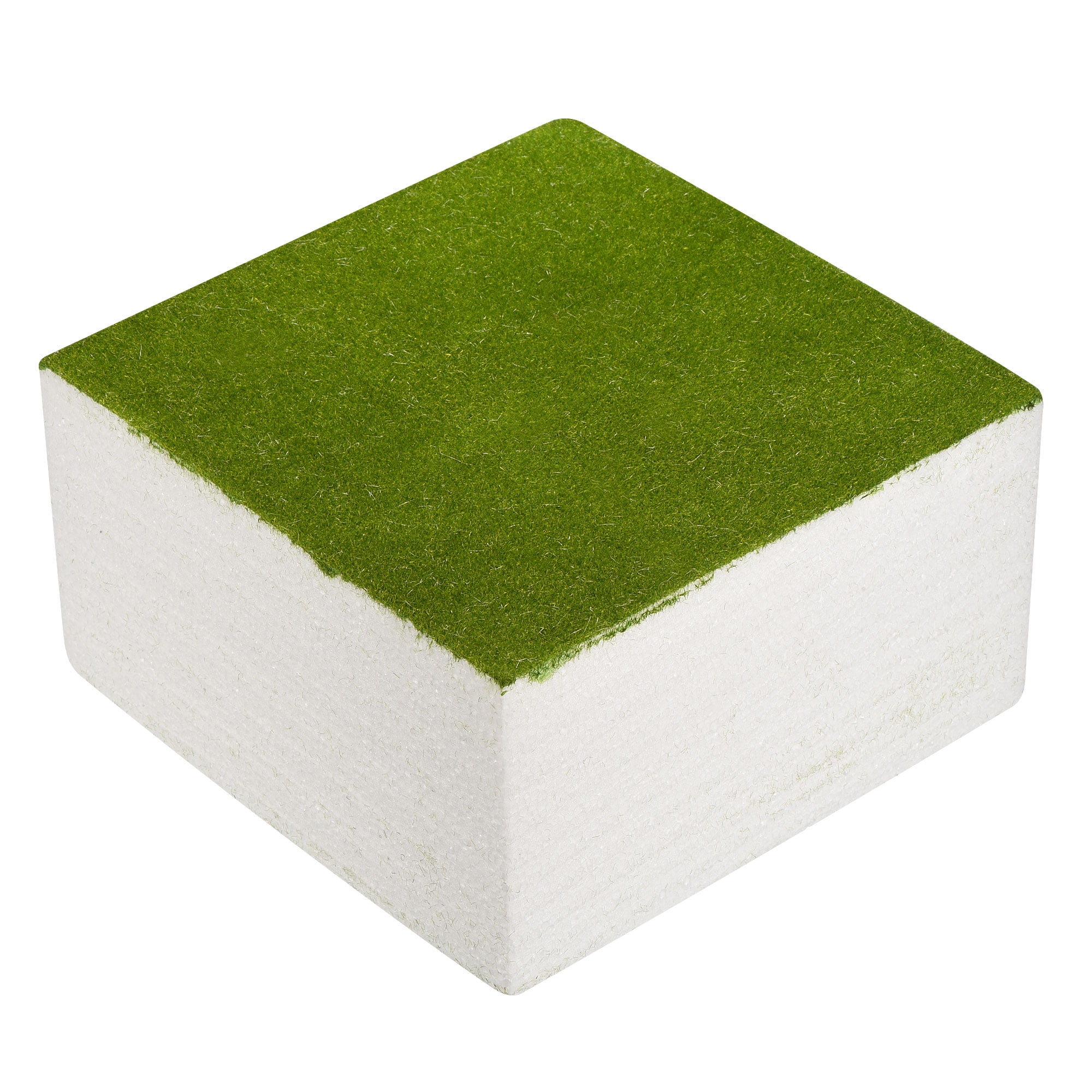 Uxcell 8 Inch Rectangular Craft Foam Circle, Polystyrene Disc Block