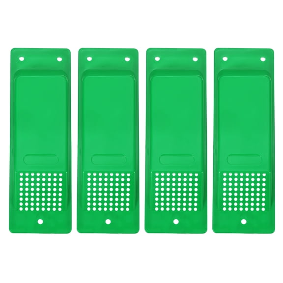Uxcell 8 Inch Shipping Container Air Vent, 4 Pcs Cross Flow Ventilation Vent Kit Reduce Heat Humidity for Cargo Shipping Container Trucks Spaces, Light Green