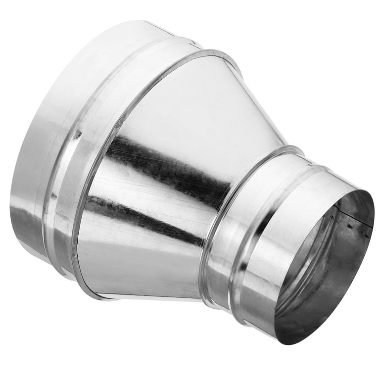 Uxcell Inch to Inch Round Duct Reducer, Galvanized Steel