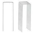 thumbnail image 1 of Uxcell 8" L x 0.08" Dia. U Shape Garden Landscape Staples Galvanized Silver Tone 25 Pack, 1 of 4