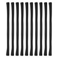 thumbnail image 1 of Uxcell 8" Large Elastic Rubber Bands, 10 Pcs Big Silicone Rubber Bands Strap, Black, 1 of 6
