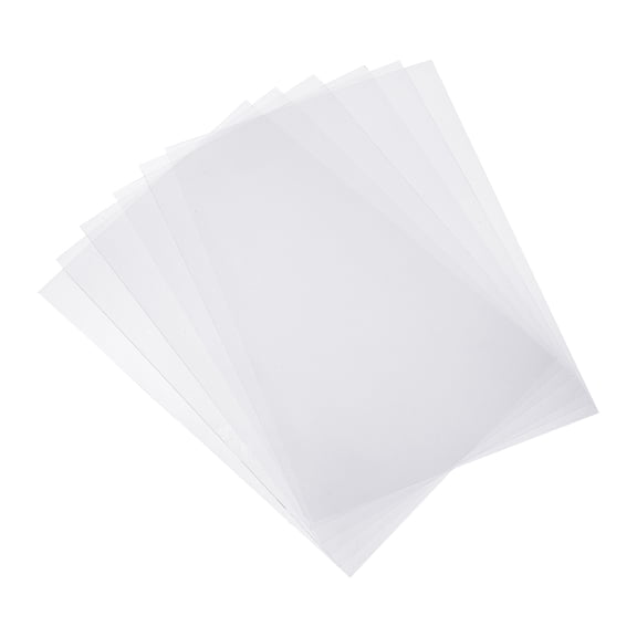 Uxcell 8 Mil Clear Binding Covers 10Pcs for Report, Transparent
