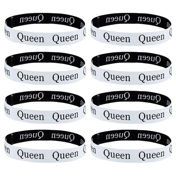Uxcell 8 Pack Bed Sheet Organizer Bands 325x40mm Storage Bands, White (QUEEN)