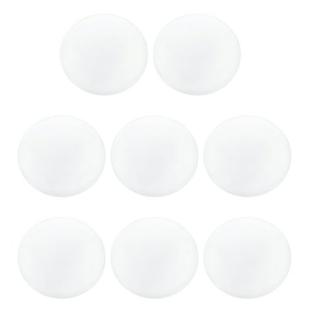Uxcell 8 Pack Biconcave Lens, 5cm Dia. -15cm Focal Length Optical Lenses Glass Lens for Office Science Experiment Lab Equipment Laser Application Imaging System, Clear