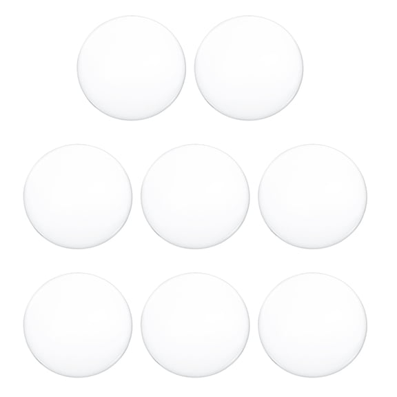 Uxcell 8 Pack Biconvex Lens, 5cm Dia. 15cm Focal Length Optical Lenses Magnifier Glass Double Convex for DIY Office Desk Home Science Experiment Telescope Lab Laser Optics