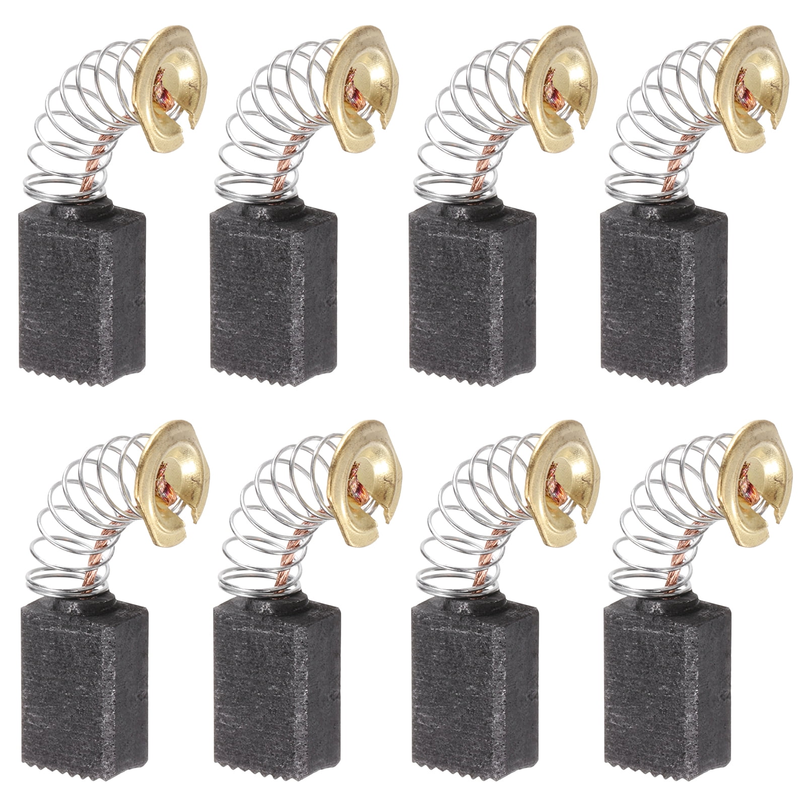 Set 8 Spazzole Carbonio CB411 12x9x6mm | Per Trapano, Seghetto, Motore Elettrico
