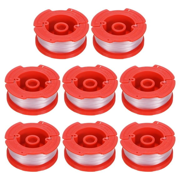 Uxcell 8-Pack CMZST065 String Trimmer Line 30ft 0.065 Inch Nylon Weed Eater String Replacement Spool