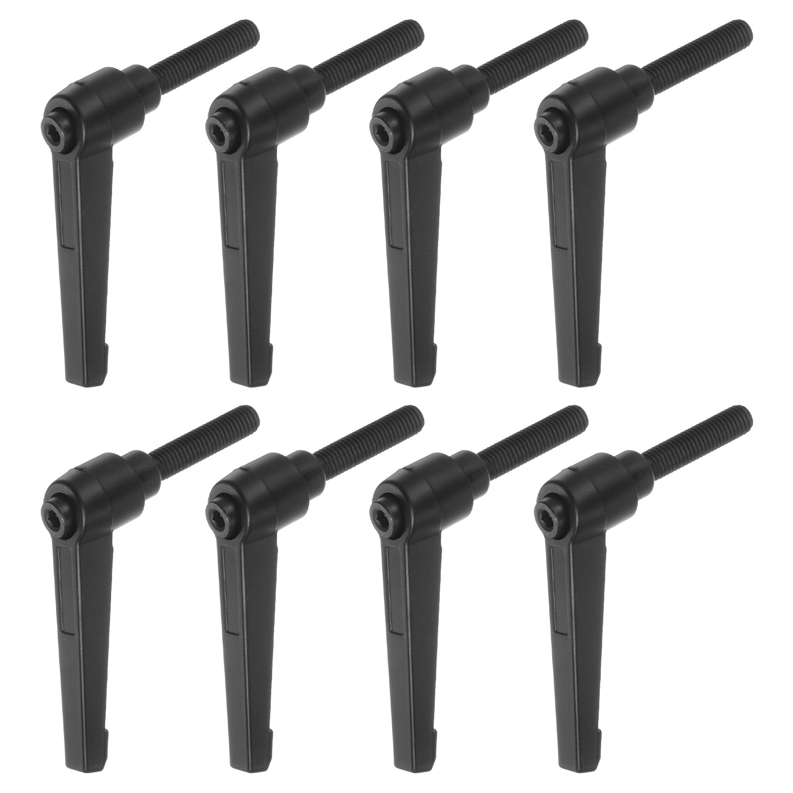 Uxcell 8 Pack M8 x 40mm Male Threaded Stud Adjustable Clamping Lever ...