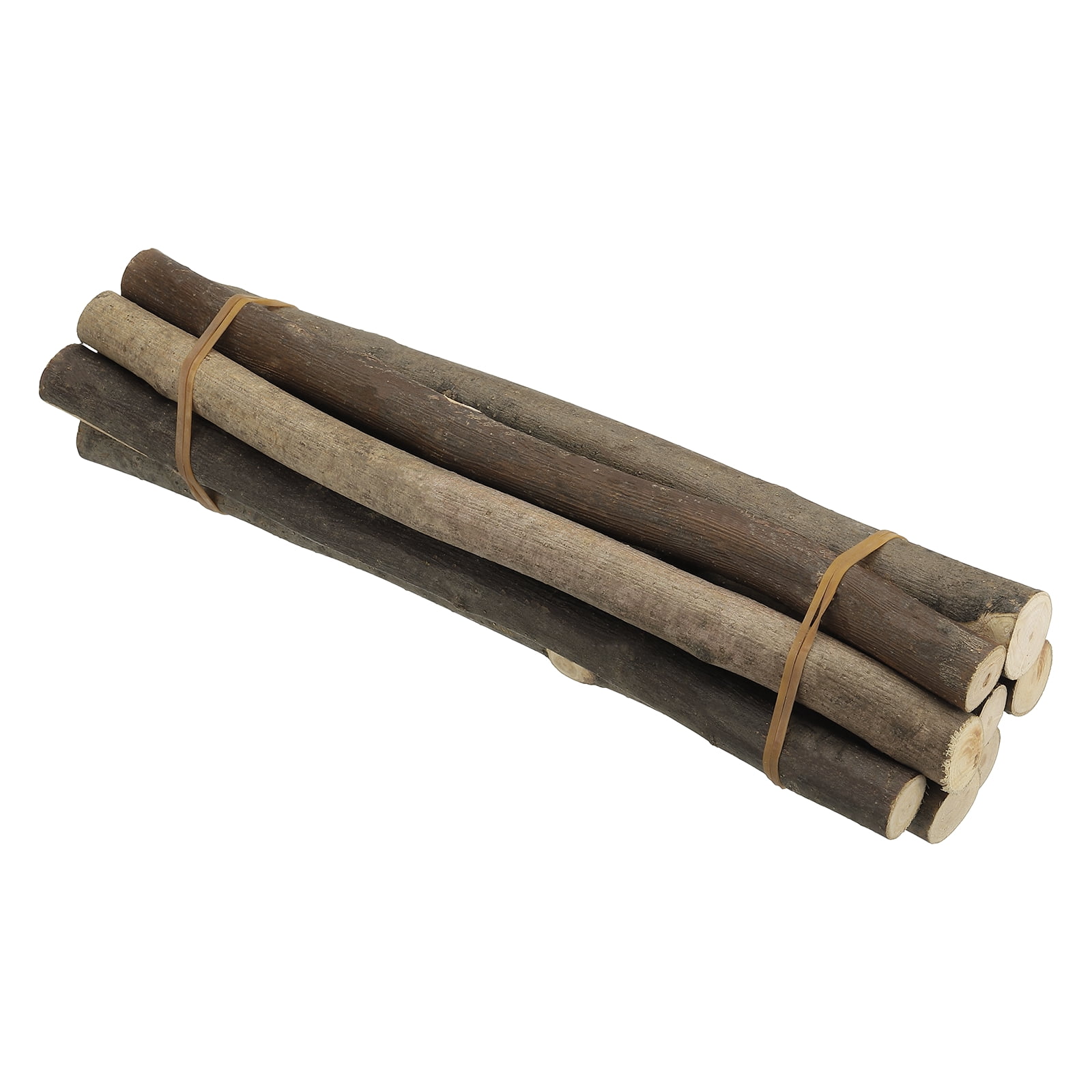 Uxcell 8 Pcs / 30cm Wood Log Sticks, 0.6-1.2inch inch in Diameter Natural Wood Craft Sticks, Dried Wood Sticks Decorative Wood Branch Sticks for DIY Crafts Accessory Photo Props, Brown