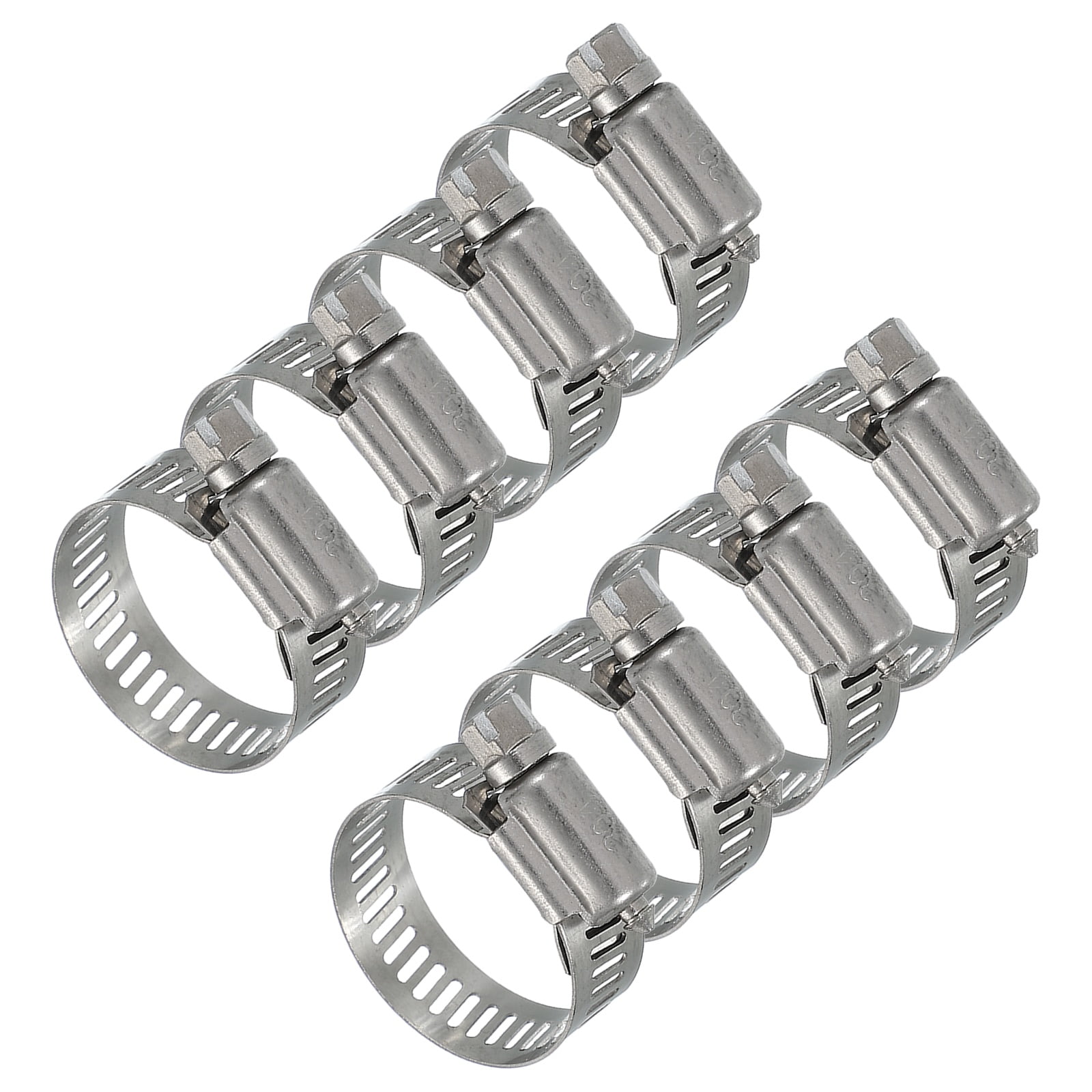 Uxcell 6-12mm Stainless Steel Adjustable Gear Hose