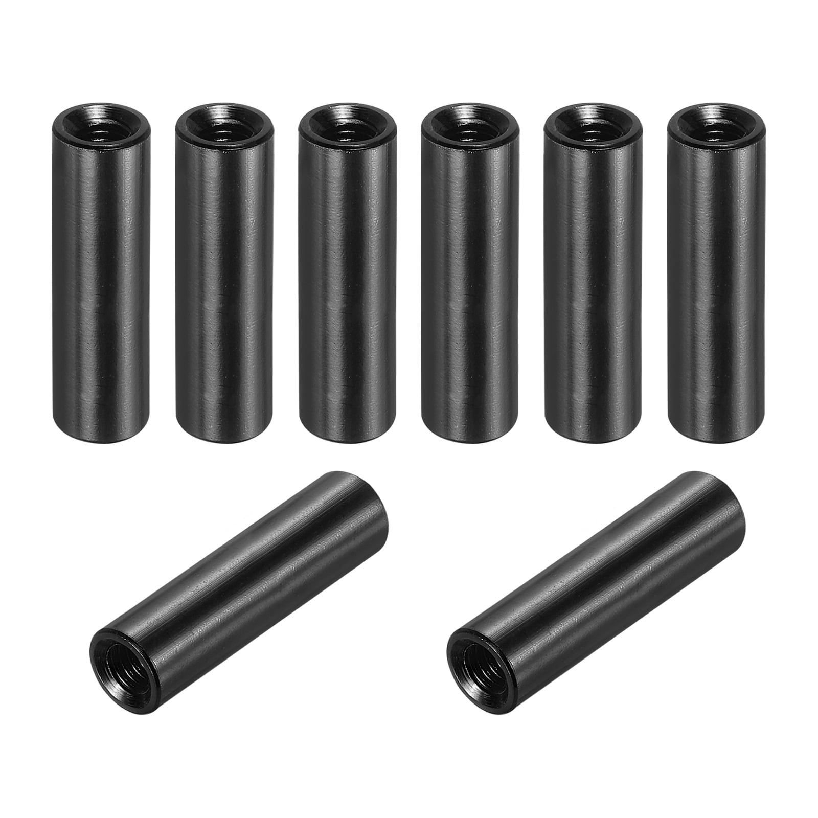 Uxcell 8 Pcs M3x25mm Round Aluminum Standoff Column Spacer, Coupling ...