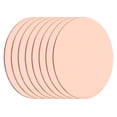 thumbnail image 1 of Uxcell 8 Pcs Round Copper Plate, 30mm (1.18") Dia Pure Copper Sheets, 0.5mm T2 Pure Copper Plates for Crafts, DIY, Electrical Repairs, Industrial Use, 1 of 6