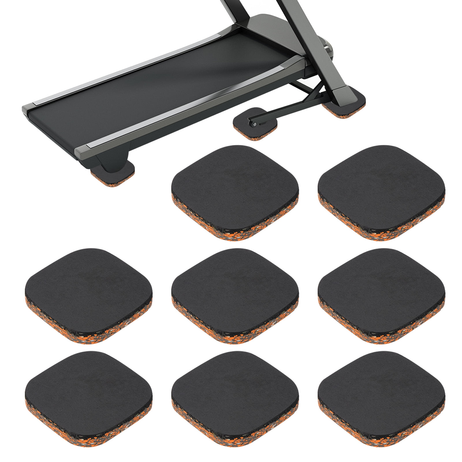 Uxcell Pcs Treadmill Mat Pads, High Density Foam Anti
