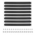 Server Rack Nuts Install Uxcell 8 Set 1U Blank Panel, Metal Rack Mount Filler Panel Kit Black ...