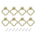 thumbnail image 1 of Uxcell 8 Sets Flower Ring Drawer Pulls with Screws for Dresser Drawer, Copper, 1 of 5
