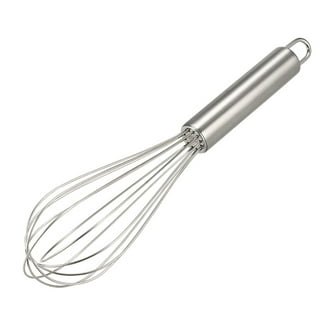 12 Stainless Steel Wire Whip/Whisk, French Wire Whip, Handheld Whisk for  Blending, Whisking, Beating, Stirring and Mixing by Tezzorio