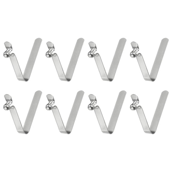 Uxcell 8 packs 5x6.5x33mm Single Button Kayak V-Shaped Paddle Snap ...