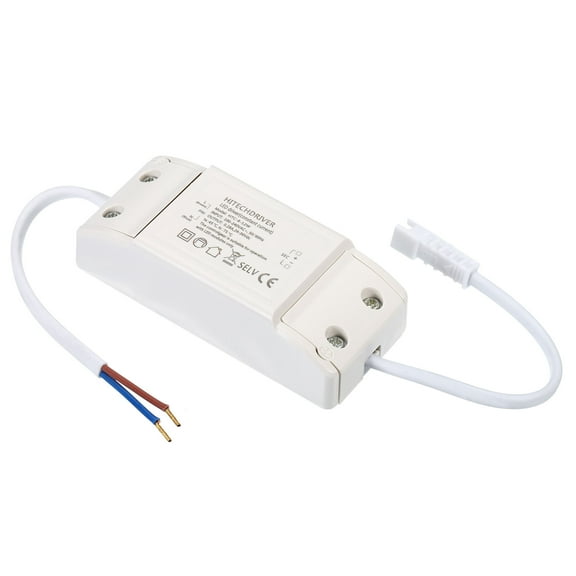 Uxcell 8 to 12W 280mA LED Driver AC 100 to 240V Output 24 to 36V DC Male Connector Transformer