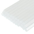 thumbnail image 1 of Uxcell 8" x 0.43" Clear Mini Hot Glue Gun Sticks for Glue Gun 30 Pack, 1 of 6