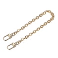 thumbnail image 1 of Uxcell 8"x0.28" Purse Chain Strap, Purse Handle Shoulder Bags Replacement Strap, Gold, 1 of 5